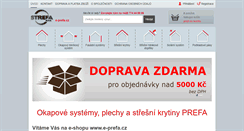 Desktop Screenshot of e-prefa.cz